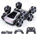 Remote Control Car 8 Wheels RC Stunt Car with LED Lights &amp Music 2.4GHz RC Drift Car for Boys Aged 6-14 Christmas Birthday Gift for Kids
