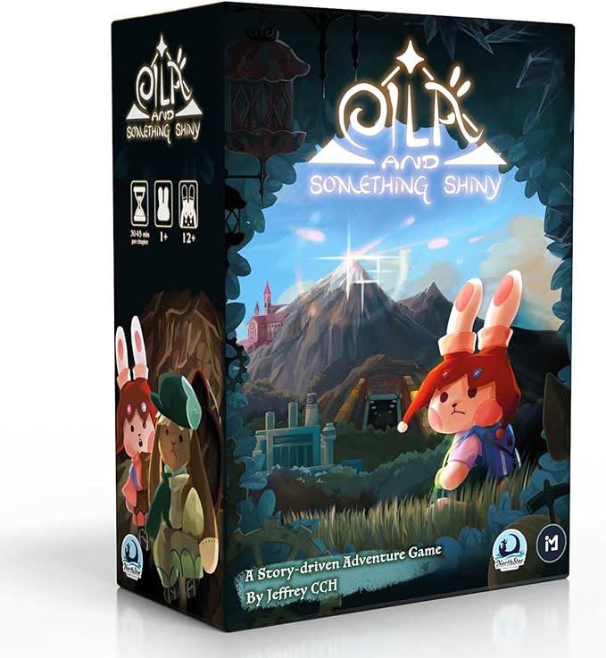Northstar Game Studio Eila and Something Shiny Board Game | Adventure Game for Couples Families or Solo | 1+ Players 45+ Minutes Ages 12+