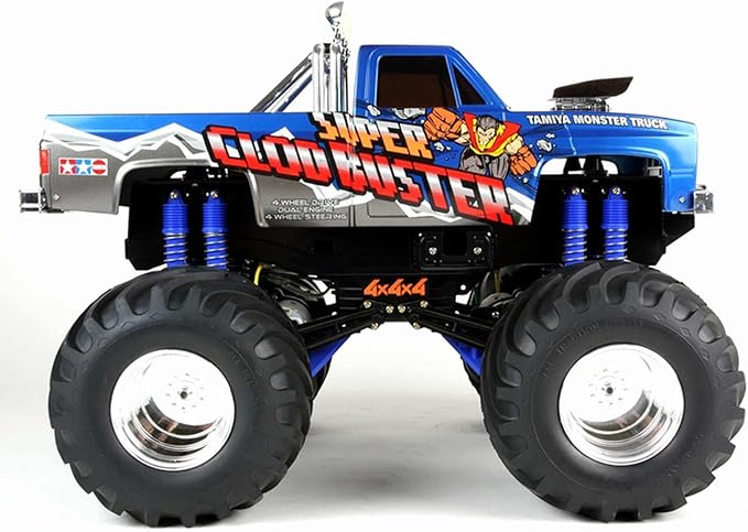 TAMIYA Super Clod Buster 4 Wheel Drive Truck Kit TAM58518A Trucks Elec Kit 1/10 Off-Road