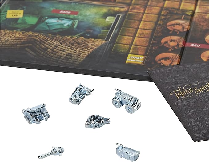Hasbro Gaming Clue: Ghostbusters Edition Game Cooperative Board Game for Kids Ages 8 and Up Players Can Team Up to Battle Ghosts