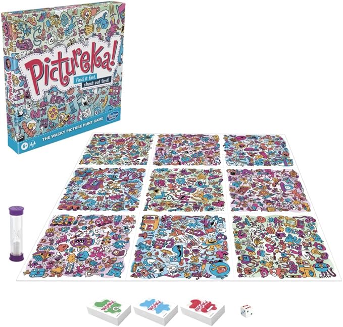 Hasbro Gaming Pictureka! - Fun Family Picture Game for Kids 6+