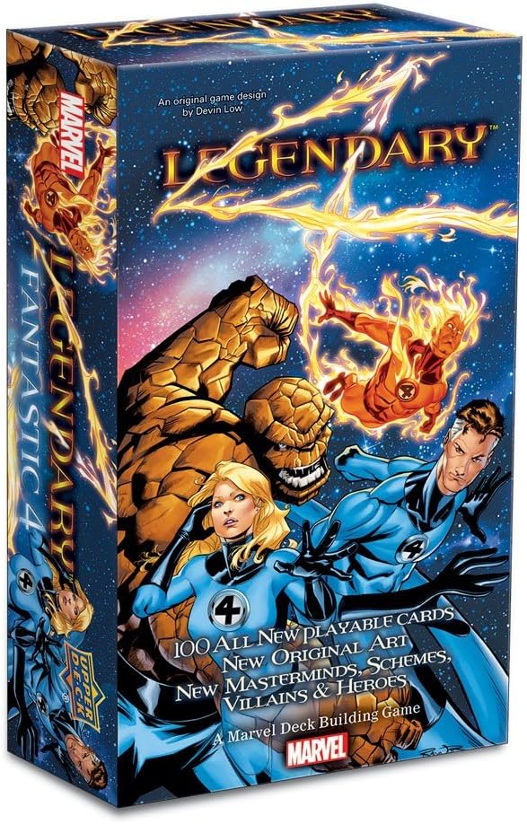 Legendary: A Marvel Deck Building Game: Fantastic Four Expansion (100 Cards)