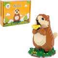 Larcele Micro Marmot Building Blocks Set DIY Mini Building Toy Bricks for Age Over 12 Years 1351 Pieces DZJM-02
