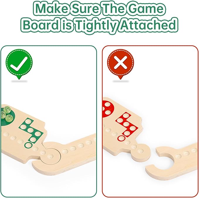 Jokers and Marbles Board Game Wooden Marble Game for 2-6 Players Portable Jokers Game with 30 Marbles 3 Decks of Cards 2 Storage Bags for Family Game Night and Holiday Party