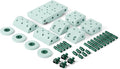 PLAYSMOL MODU Dreamer Set – Large Building Blocks for Toddlers &amp Kids 25 Different Creations Children Toys &amp Gifts Easy Assembly and Responsibly Made (Green)