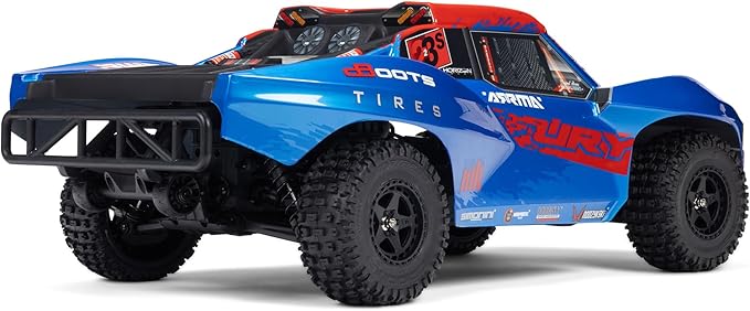 ARRMA RC Truck 1/10 FURY 2wd 223S BLX Brushless Short Course Truck RTR (Battery and Charger Not Included) with DSC Blue ARA3521T1