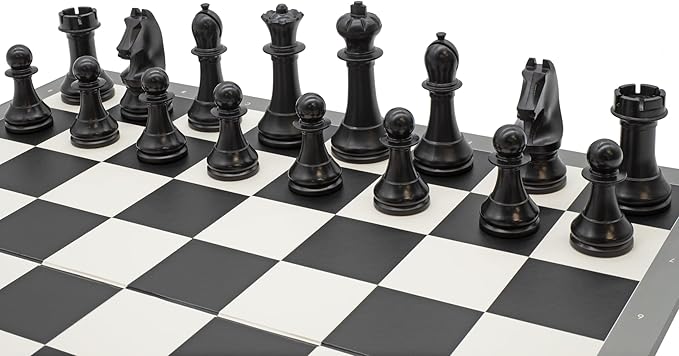 World Chess Championship Set Full Official Tournament Extra Queens Unique Sets for Kids and Adults Board Game Weighted Pieces (Extra Queens)
