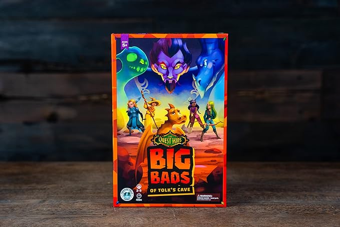 The Big Bads of Tolk's Cave | Treasure Falls Games | A Fantasy Expansion for Kids 5 Years Old and Up