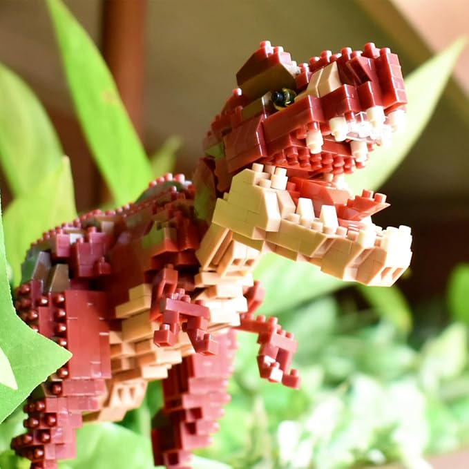 nanoblock - Dinosaurs - Dinosaur Deluxe Edition Tyrannosaurus Rex Advanced Hobby Series Building Kit