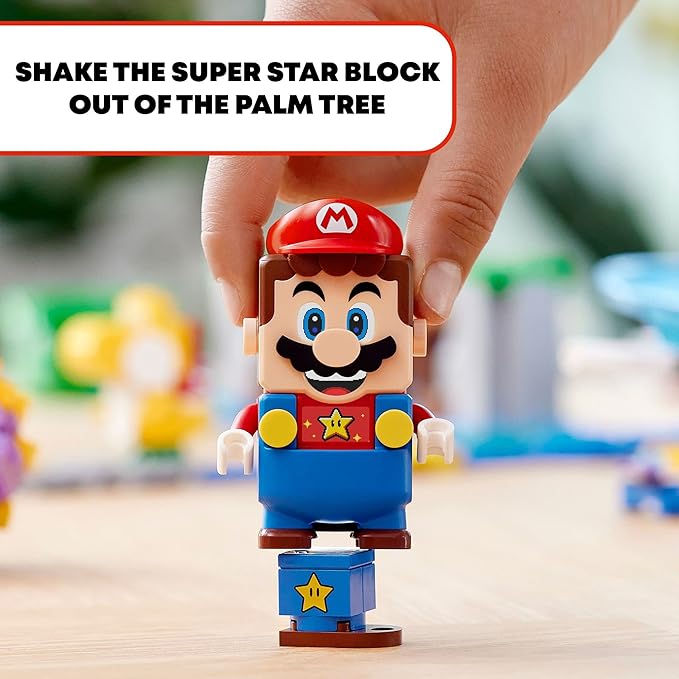 LEGO Super Mario Big Urchin Beach Ride Expansion Set 71400 Building Kit Collectible Toy for Kids Aged 7 and up (536 Pieces)