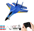 RC AirplaneGlider Aircraft.for Foam Remote Control Planes for Adults Beginners360° Flip Easy to Fly (Blue)