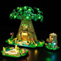 Upgraded Led Light Kit Compatible with Lego Great Deku Tree 2-in-1 Building Set Green Lights Decoration Compatible with Lego 77092 (Model Not Includd)
