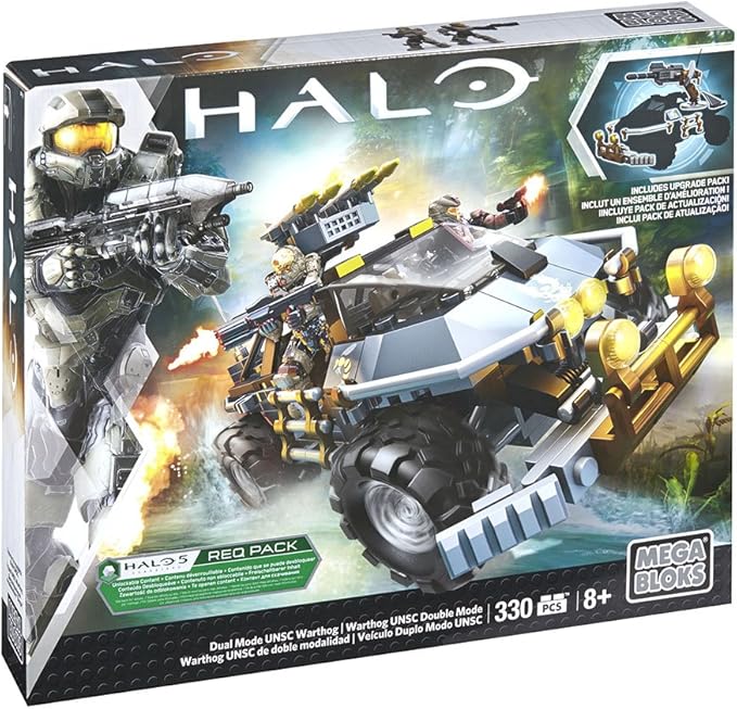 Mega Bloks HALO Dual Mode UNSC Warthog
