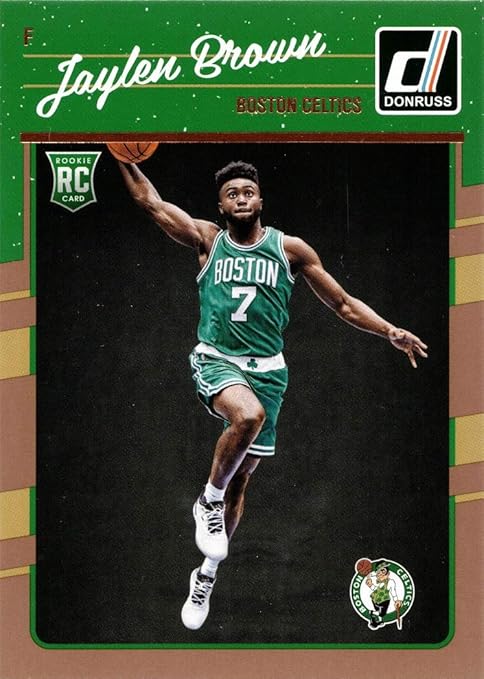 2016-17 Panini Donruss Basketball #153 Jaylen Brown Rookie Card