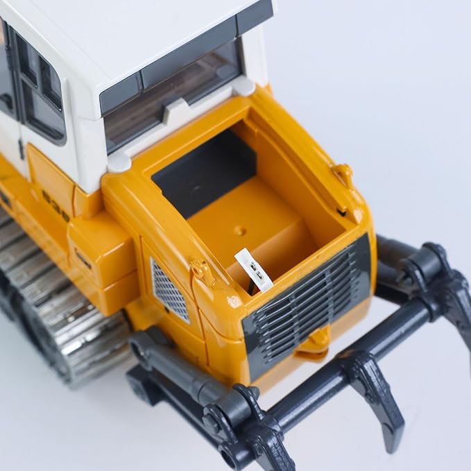 TOUCAN RC HOBBY US in Stock 1/50 RC Electric Lifting Tracked Loader LR636 2.4G Construction Vehicle Metal Bucket Tracks Ripper RTR Model Light Sound Battery New Year Gift for Ages 14+