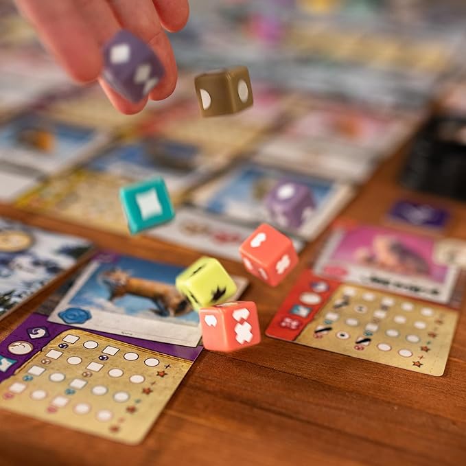 The Fox Experiment Board Game - Breed and Evolve Your Foxes! Strategy Game Fun Family Game for Kids and Adults Ages 10+ 1-4 Players 60 Minute Playtime Made by Pandasaurus Games
