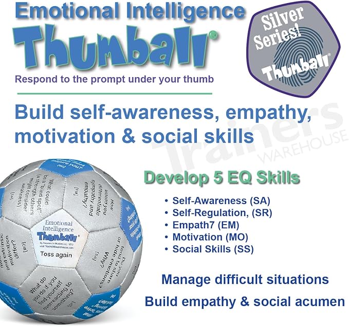 Trainers Warehouse 6 Thumball Collection 32 Prompts for Conversation Team Building Relationship and Training