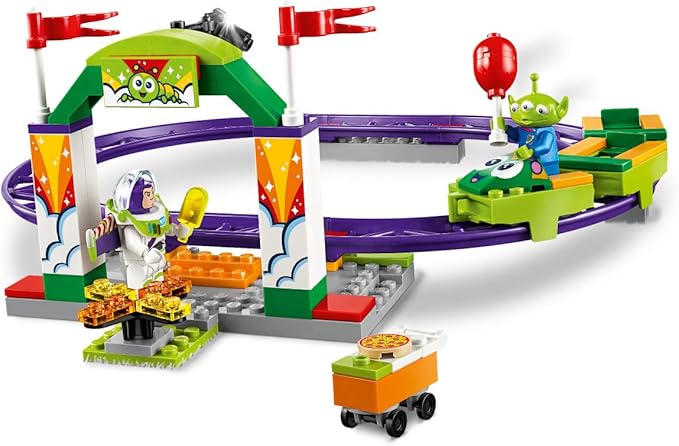 LEGO | Disney Pixar's Toy Story 4 Carnival Thrill Coaster 10771 Building Kit (98 Pieces)