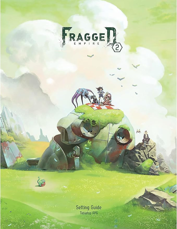 Modiphius: Fragged Empire 2nd Edition: Setting Guide - Expansion Book Hardcover RPG Full Color Post-Post-Apocalyptic Sci-Fi Roleplaying