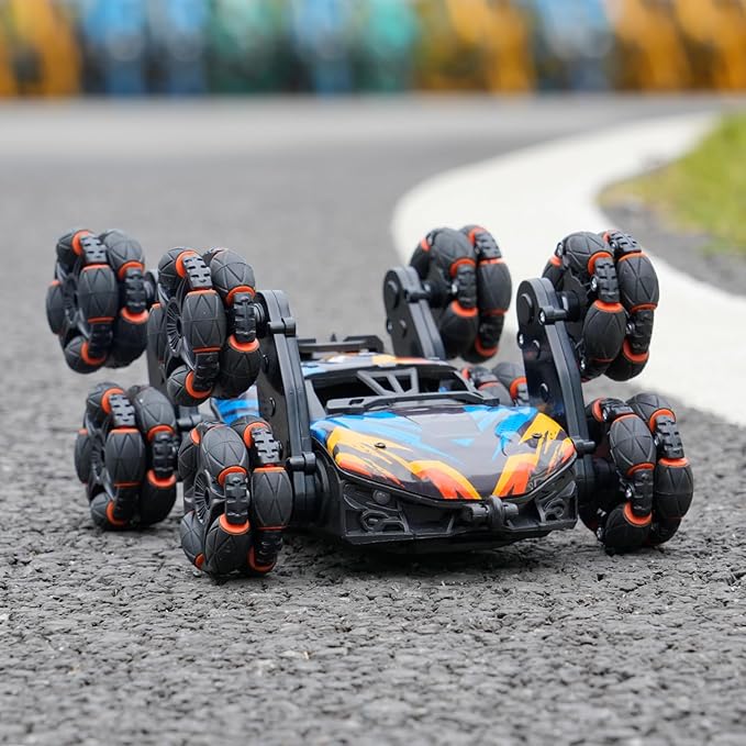 Cool 8 Wheels Hand Controlled rc Stunt Car Toys Gesture Sensing Remote Control Cars for Boys Age 6 7 8-12 13 14 Year Old Birthday Gifts Ideas for Kids