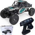 LDRC 18499 RC Climbing Car 1/18 Full Proportion Rc Offroad 4x4 Crawler Pipe Rack Vehicle Cars Model RTR (Blue)