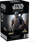 Star Wars: Legion Din Djarin &amp Grogu Operative Expansion - Tabletop Miniatures Game Strategy Game for Kids and Adults Ages 14+ 2 Players 3 Hour Playtime Made by Atomic Mass Games