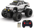 Nissan Frontier RC Truck – 1:16 Scale 4WD Remote Control Car Officially Licensed Nissan Frontier 2.4GHz Full-Function Control USB Rechargeable Ready to Run White