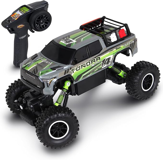 NKOK Ready to Run Mean Machines R/C Rock Crawler Toyota Tundra