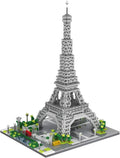 dOvOb Architecture Eiffel Tower Micro Blocks Set 3369 Pieces Mini Bricks 3D Puzzle Toy Gift for Adults and Kids