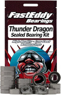 FastEddy Bearings Compatible with Tamiya Thunder Dragon (58067) Sealed Bearing Kit