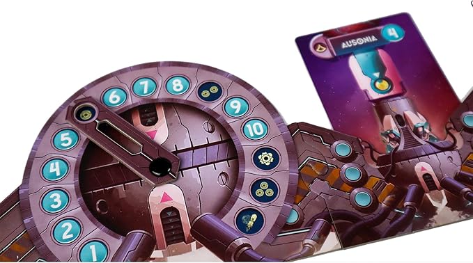 Mission Red Planet Board Game - Compete to Colonize Mars in a Space Exploration &amp Resource Management Strategy Game Fun for Teens &amp Adults Ages 14+ 2-6 Players 45-90 Minute Playtime