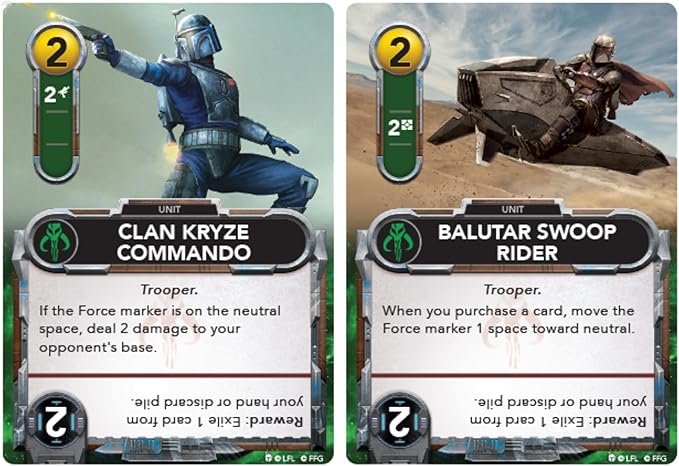Asmodee Star Wars: The Deckbuilding Game: Mandalorian Faction Pack - Play as The Mandalorian Bounty Hunters &amp Troopers Strategy Game for Kids &amp Adults Ages 12+ 2 Players 30 Minute Playtim