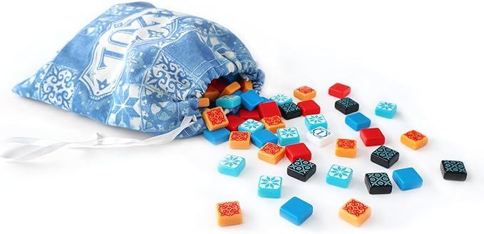 Azul Board Game - Award-Winning Tile-Placement Strategy Game Beautiful Mosaic Art Family Fun for Kids &amp Adults Ages 8+ 2-4 Players 30-45 Minute Playtime