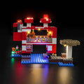 Upgraded Led Light Kit Compatible with Lego Minecraft The Mooshroom House Building Set Lights Decoration Compatible with Lego 21270 (Model Not Included)