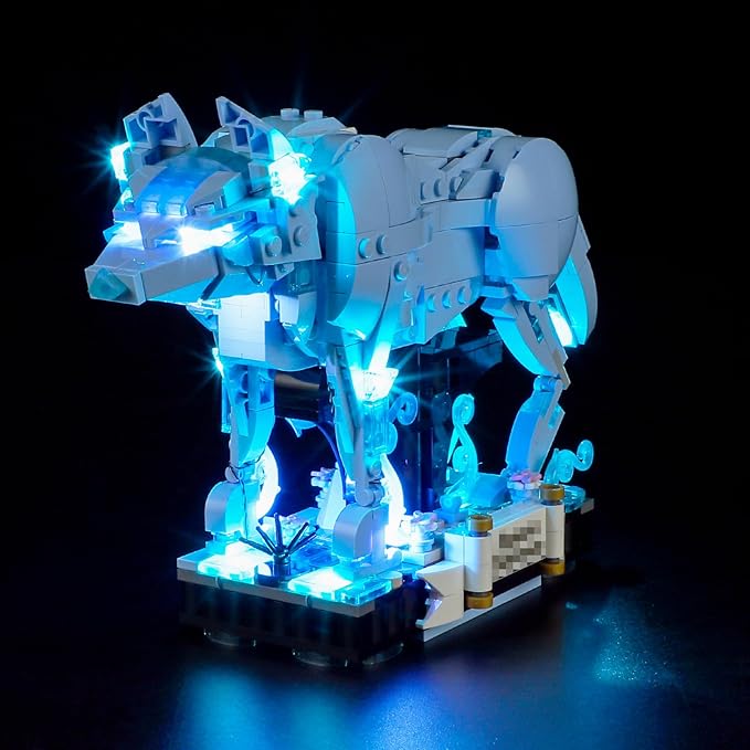 BRIKSMAX Led Lighting Kit for LEGO-76414 Expecto Patronum - Compatible with Lego Harry Potter Building Blocks Model- Not Include Lego Set