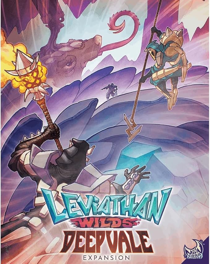 Leviathan Wilds: Deepvale Expansion Expansion - Moon Crab Games - 1 to 4 Players - 60 Minutes Play Time