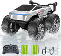 1:16 RC Truck Remote Control Car 4WD Waterproof Amphibious RC Car All Terrain PickupTIME4DEALS 2.4GHz Remote Monster Truck with 360° Rotating Standing Stunt Toy Truck for Kids Boys 6 7 8 9 10 11 12+