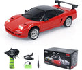 LDRC LD1803 2WD RC Drift Car 1:18 Wireless Control Racing Vehicles Gyroscope Light System Motor Servo ESC Hobby Grade Model Birthday Gift(Red)