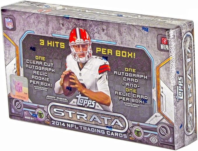 Topps 2014 Strata NFL Trading Cards Hobby Box