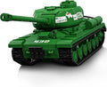 Brihappen Tanks Building Set for Adult Boys (1402 Pieces) Military World Classic is-2 Heavy Tank Blocks Toy Home Office Collection Model Birthday Gifts for Building Blocks Lover