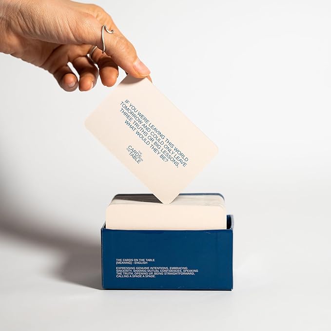 – English Edition - 152 Table Topics Conversation Cards for Meaningful Connections | Perfect for Friends Families &amp Couples | Great for All Occasions