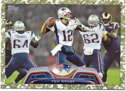 Tom Brady 2013 Topps Camo #100-166/399 - New England Patriots