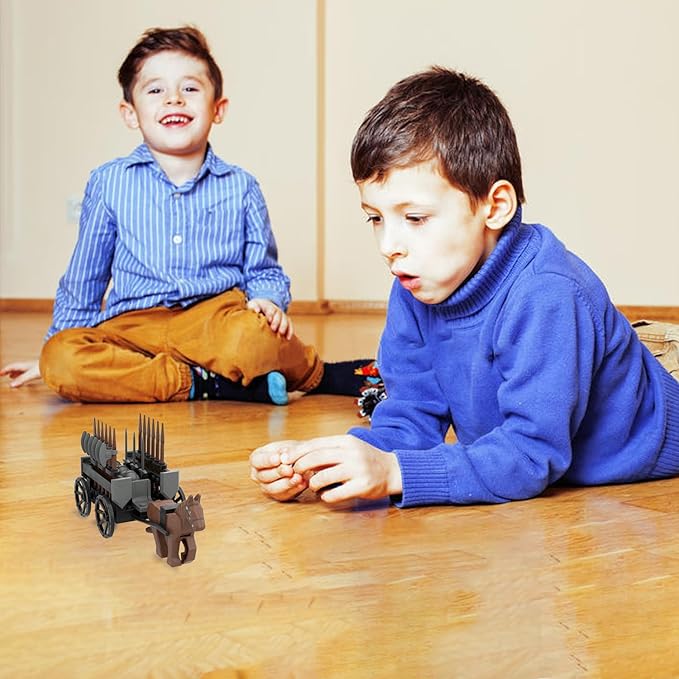 Medieval Ancient Castle Carriage Building BlocksAncient Military Weapons Chariot Building BricksMedieval Castle Building SetMOC Medieval Castle Accessories Building Blocks