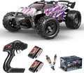 Pink Remote Control Car for Girls 1:18 Fast rc Cars for Girls with 40+ KM/H 4WD Off-Road rc Truck Includes 2 Rechargeable Batteries 8 9 10 11 12 13 Year Old Girl Gifts
