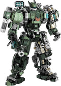 HIGH GODO Mech Building Blocks Set for Adults Motorized Robot Model Building Kit with Multiple Weapons Hard Core Industrial Style Collectible Gifts for Man Teens Ages 14+ (1403 Pieces)