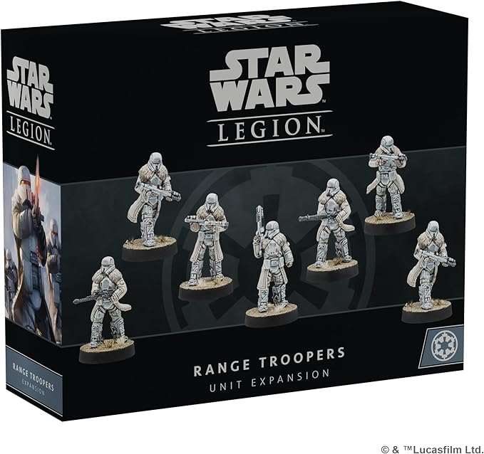 Asmodee Star Wars: Legion Range Troopers Expansion - Unleash The Might of Imperial Troopers! Tabletop Miniatures Strategy Game for Kids &amp Adults Ages 14+ 2 Players 3 Hr Playtime