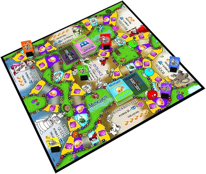 Munchkin Wonderland Board Game | Family Board and Card Game | for Adults and Kids | Fantasy Adventure | Ages 6+ | for 2-6 Players | Average Play Time 60 Minutes | from Steve Jackson Games