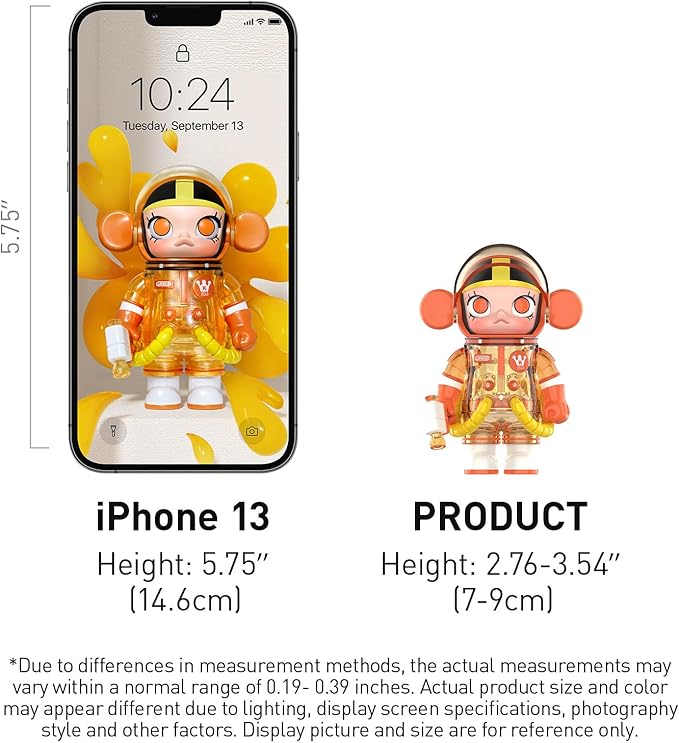 POP MART MEGA Space Molly 100% Series4 Blind Box Figures Random Design Action Figures Collectible Toys Home Decorations Holiday Birthday Gifts for Girls and Boys Single Box