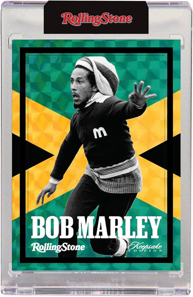 Rolling Stone Bob Marley™ Keepsake Premiere Edition Trading Card - Single Blind Box - Licensed Collectible
