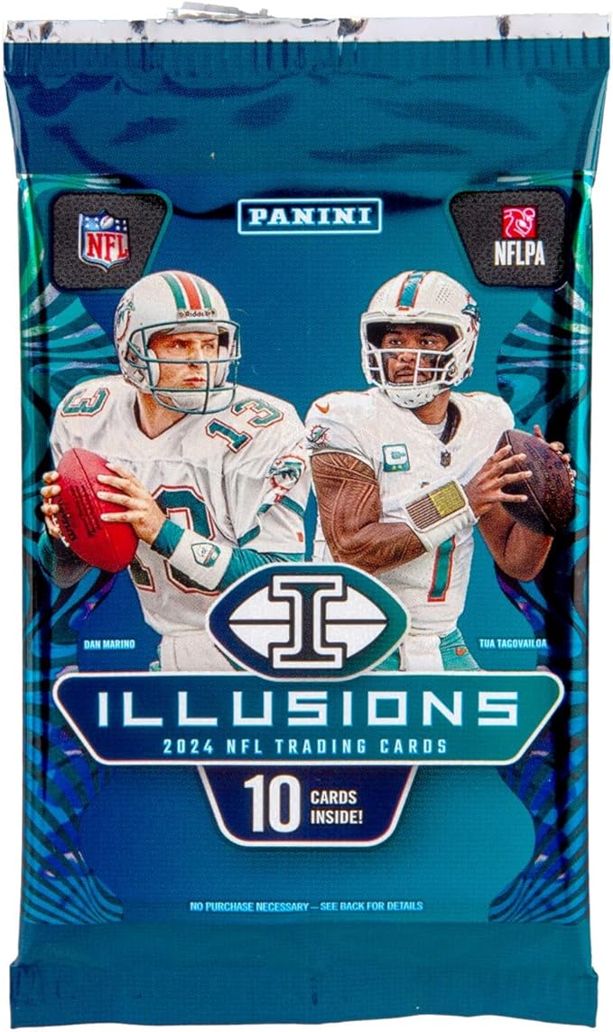 2024 Panini Illusions Football Trading Cards Mega Box